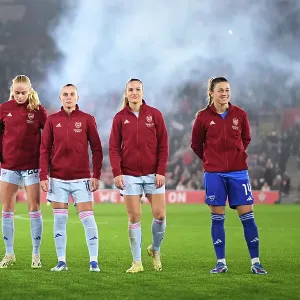 Arsenal Women Face Southampton Women in FA WSL Cup Showdown at St. Mary's Stadium (November 2023) Arsenal Women Face Southampton Women in FA WSL Cup Showdown at St. Mary's Stadium (November 2023)
