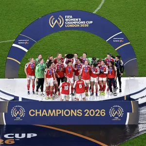 Arsenal Women FC v SC Corinthians - FIFA Women's Champions Cup 2026 Final<br> Arsenal Women FC v SC Corinthians - FIFA Women's Champions Cup 2026 Final