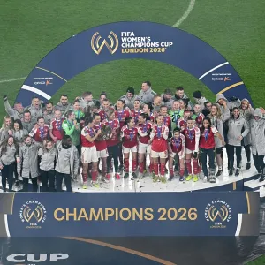 Arsenal Women FC v SC Corinthians - FIFA Women's Champions Cup 2026 Final<br> Arsenal Women FC v SC Corinthians - FIFA Women's Champions Cup 2026 Final