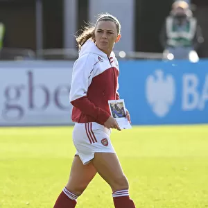 Arsenal Women Honor Community Member: Katie McCabe Leads Team in Tribute at Arsenal v Everton, FA WSL 2020-21