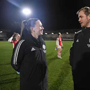 Arsenal Women: Jonas Eidevall and Katie McCabe Discuss Match Strategies after Arsenal Women vs. Brighton & Hove Albion