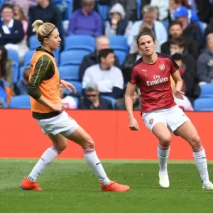 Arsenal Women: Katrine Veje and Janni Arnth Ready for Battle against Brighton & Hove Albion Women Arsenal Women: Katrine Veje and Janni Arnth Ready for Battle against Brighton & Hove Albion Women