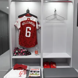 Arsenal Women Prepare for Aston Villa Match in Empty Meadow Park (2020-21) Arsenal Women Prepare for Aston Villa Match in Empty Meadow Park (2020-21)