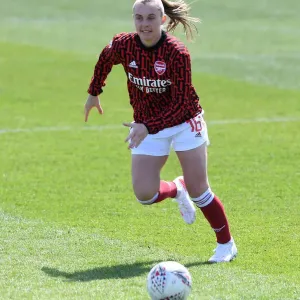 Arsenal Women Prepare for Brighton Match Amidst Empty Stands (2020-21) Arsenal Women Prepare for Brighton Match Amidst Empty Stands (2020-21)