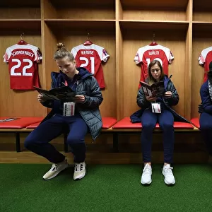 Arsenal Women: Tabea Kemme, Lia Walti, and Danielle Carter Prepare for FA WSL Continental Cup Final Against Manchester City