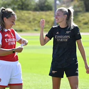 Arsenal Women Train at Adidas Headquarters in Germany