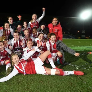 Arsenal Women Jigsaw Puzzle Collection: Arsenal Women v Manchester City Ladies - Continentail Cup Final