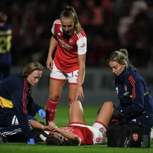 Arsenal Women vs AFC Ajax: Injury Time-Out in UEFA Women's Champions League