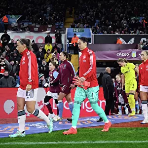 Arsenal Women vs Aston Villa: McCabe and Zinsberger Pre-Match Moment (Barclays FA WSL, 2022-23)