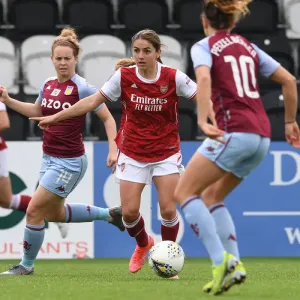 Arsenal Women vs. Aston Villa Women: 2021 FA WSL Match at Empty Meadow Park Arsenal Women vs. Aston Villa Women: 2021 FA WSL Match at Empty Meadow Park