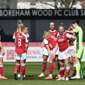 Arsenal Women vs Brighton: FA WSL Match in Empty Stands (April 2021) Arsenal Women vs Brighton: FA WSL Match in Empty Stands (April 2021)