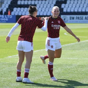 Arsenal Women vs Brighton & Hove Albion: Empty Meadow Park in FA WSL Amidst Coronavirus Restrictions (2020-21) Arsenal Women vs Brighton & Hove Albion: Empty Meadow Park in FA WSL Amidst Coronavirus Restrictions (2020-21)
