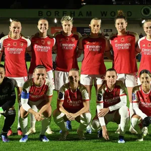 Arsenal Women vs. Bristol City Women: 2023-24 FA WSL Cup Match - Team Photo Arsenal Women vs. Bristol City Women: 2023-24 FA WSL Cup Match - Team Photo