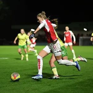 Arsenal Women vs. Bristol City Women: Vivianne Miedema in Action during the FA WSL Cup Match, 2023-24 Arsenal Women vs. Bristol City Women: Vivianne Miedema in Action during the FA WSL Cup Match, 2023-24