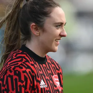 Arsenal Women vs Chelsea Women: Lisa Evans Pre-Match Warm-Up, Barclays FA WSL