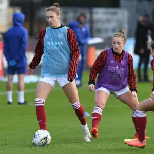 Arsenal Women vs Chelsea Women: Miedema and Little Warm Up Ahead of FA WSL Clash