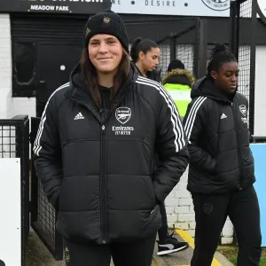 Arsenal Women vs Everton Women: Kaylan Marckese in Focus at Meadow Park (Barclays WSL, 2022-23) Arsenal Women vs Everton Women: Kaylan Marckese in Focus at Meadow Park (Barclays WSL, 2022-23)