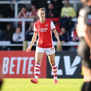 Arsenal Women vs Everton Women: Viki Schnaderbeck in Action - Barclays FA Womens Super League 2021-22