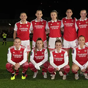Arsenal Women vs Liverpool Women: Pre-Match Moment at Meadow Park, FA Women's Super League (2022-23)