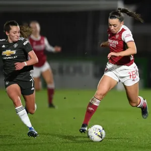 Arsenal Women vs Manchester United Women: FA WSL Clash at Empty Meadow Park (March 2021) Arsenal Women vs Manchester United Women: FA WSL Clash at Empty Meadow Park (March 2021)