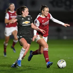 Arsenal Women vs Manchester United Women: FA WSL Clash in Empty Stands (2020-21) Arsenal Women vs Manchester United Women: FA WSL Clash in Empty Stands (2020-21)