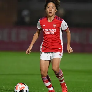 Arsenal Women vs Slavia Prague: Mana Iwabuchi in Action - UEFA Women's Champions League 2021-22 Arsenal Women vs Slavia Prague: Mana Iwabuchi in Action - UEFA Women's Champions League 2021-22