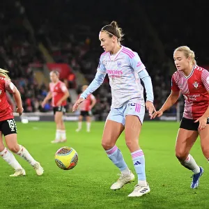Arsenal Women vs Southampton Women: FA WSL Cup Clash at St. Mary's Stadium - November 2023 Arsenal Women vs Southampton Women: FA WSL Cup Clash at St. Mary's Stadium - November 2023