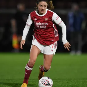Arsenal Women vs. Tottenham Hotspur Women: Empty Meadow Park (FA Womens Continental League Cup 2020-21)