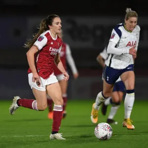 Arsenal Women vs. Tottenham Hotspur Women: Empty Meadow Park (FA Womens Continental League Cup 2020-21)