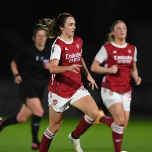 Arsenal Women vs. Tottenham Hotspur Women: Empty Meadow Park (FA Womens Continental League Cup 2020-21)