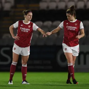 Arsenal Women vs. Tottenham Hotspur Women: Empty Meadow Park (FA Womens Continental League Cup 2020-21)