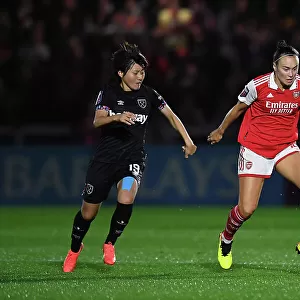 Arsenal Women vs West Ham United: Clash in the Barclays WSL at Meadow Park