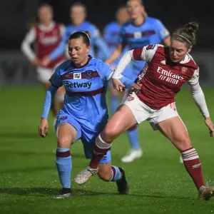 Arsenal Women vs. West Ham United Women: FA WSL Match in Empty Stands (April 2021) Arsenal Women vs. West Ham United Women: FA WSL Match in Empty Stands (April 2021)