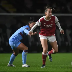 Arsenal Women vs. West Ham United Women Print 2021 FA WSL Match