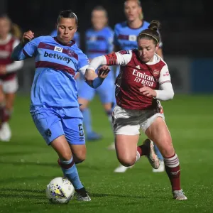 Arsenal Women vs. West Ham United Women Print, April 28, 2021