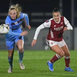 Arsenal Women vs. West Ham United Women Print (April 2021)
