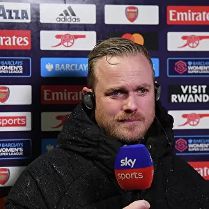 Arsenal Women's Boss Jonas Eidevall Reacts After Draw Against Reading in FA WSL