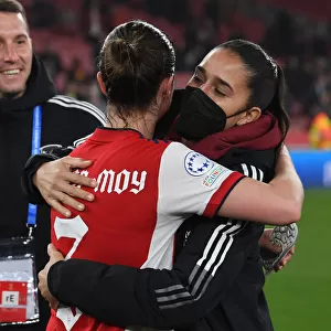 Arsenal Women's Champions League: Emotional Reunion of Rafaelle and Lotte at Emirates Stadium