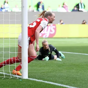 Arsenal Women's Champions League Semi-Final: Stina Blackstenius Scores Second Goal Against VfL Wolfsburg