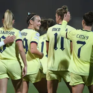 Arsenal Women's Champions League Triumph: Caitlin Foord's Hat-trick Secures Victory over HB Koge
