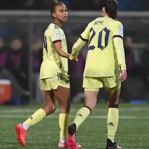 Arsenal Women's Champions League Victory: Nikita Parris Scores Second Goal vs. HB Koge
