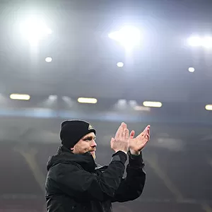 Arsenal Women's Coach Reacts After Aston Villa vs Arsenal (2022-23 WSL)
