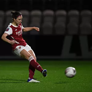 Arsenal Women's Conti Cup Triumph: Lotte Wubben-Moy Scores Penalty in Shootout Against Tottenham