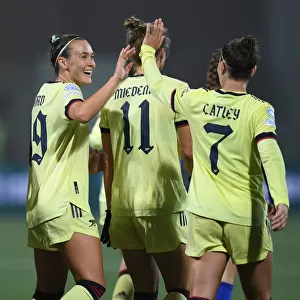Arsenal Women's Dominance: Caitlin Foord Scores Third Goal in HB Koge Victory (UEFA Women's Champions League, Group C)
