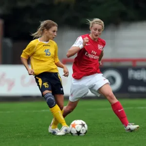 Arsenal Women's Dominance: Ellen White Scores Six in 6-0 UEFA Champions League Victory over Bobruichanka Arsenal Women's Dominance: Ellen White Scores Six in 6-0 UEFA Champions League Victory over Bobruichanka