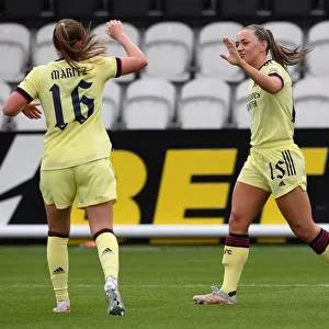 Arsenal Women's Dominance: Noelle Maritz Scores Eight Goals Against Crystal Palace in FA Cup Fifth Round