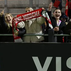 Arsenal Women's FA Cup: Fans Support Vivianne Miedema Against Bristol City Arsenal Women's FA Cup: Fans Support Vivianne Miedema Against Bristol City