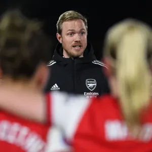 Arsenal Women's FA Cup Quarterfinal: Jonas Eidevall and Team Discuss Strategy after Match against Coventry United Arsenal Women's FA Cup Quarterfinal: Jonas Eidevall and Team Discuss Strategy after Match against Coventry United