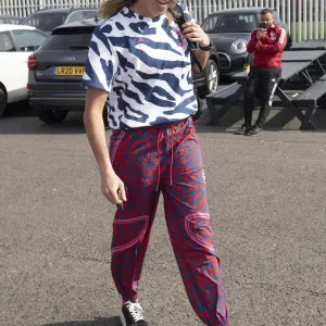 Arsenal Women's FA Cup Semi-Final: Lydia Williams Arrival at Meadow Park