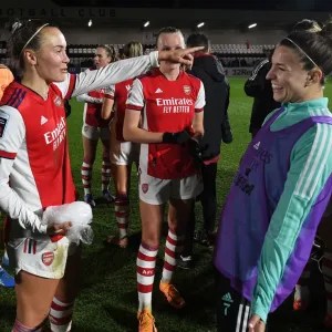 Arsenal Women's FA Cup Triumph: Caitlin Foord and Steph Catley Celebrate Quarterfinal Victory Arsenal Women's FA Cup Triumph: Caitlin Foord and Steph Catley Celebrate Quarterfinal Victory